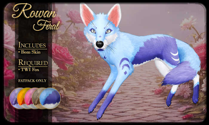 Second Life Marketplace - FK* Rowan ☾☾Feral☽☽☾☾Fatpack v2☽☽ ☾☾TWI Fox☽☽